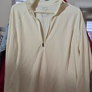 Patagonia Light Cream Zip Pullover